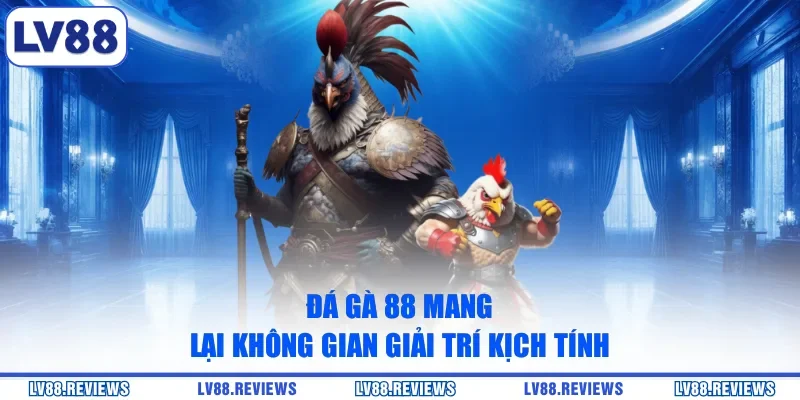 Đá Gà 88 mang lại không gian giải trí kịch tính