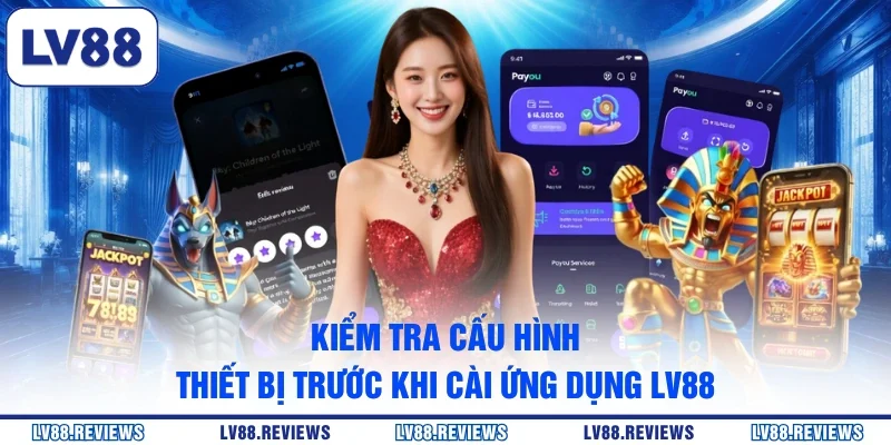 Kiểm tra cấu hình thiết bị trước khi cài ứng dụng LV88